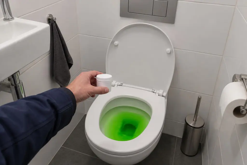 Lekdetectie Volendam – kleurstoftest bij een lekkend toilet